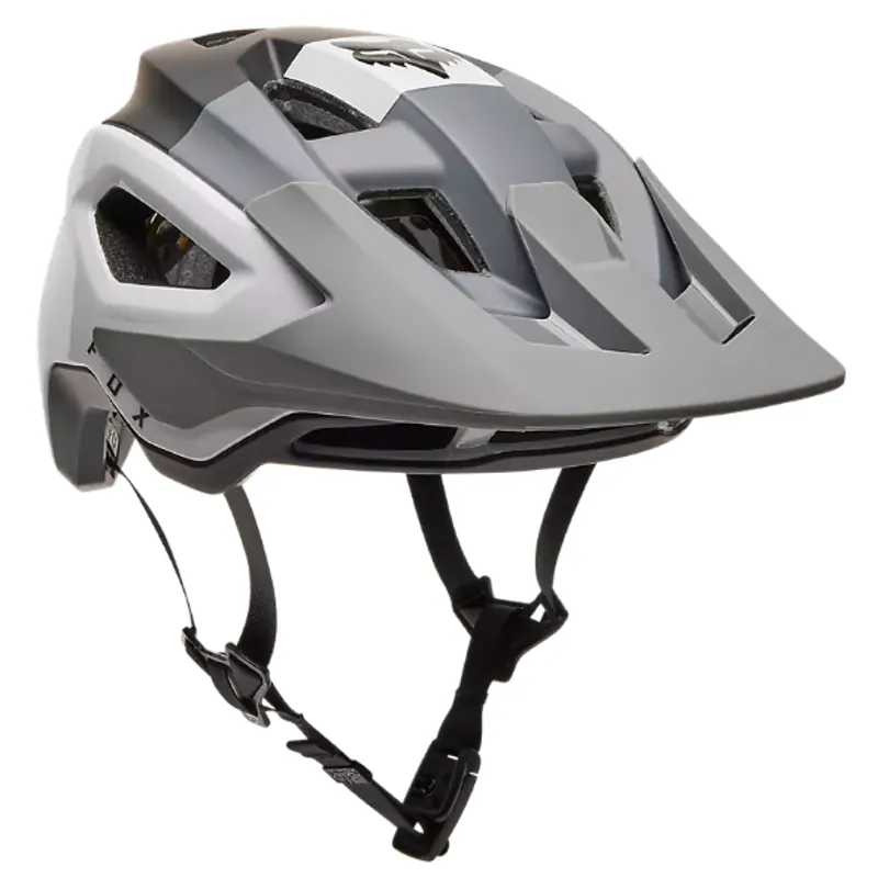 Fox Racing Speedframe Pro Klif Helmet in Pewter